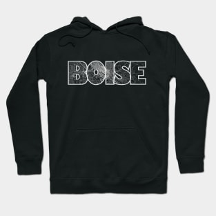 Boise Street Map Hoodie